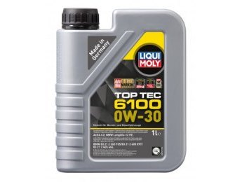 Масло моторное синтетическое Liqui Moly Top Tec 6100, 0W-30, 1л
