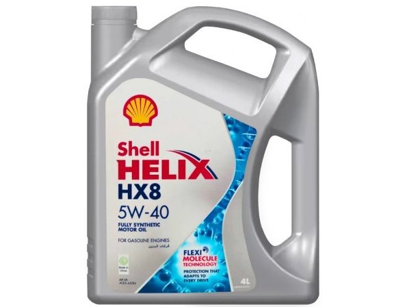 Масло моторное синтетическое Helix HX8 5W40 SN/CF, A3/B4 4л