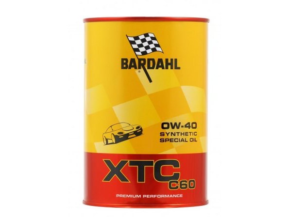 Масло моторное синтетическое Bardahl XTC C60, 0W-40, 1л