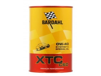 Масло моторное синтетическое Bardahl XTC C60, 0W-40, 1л